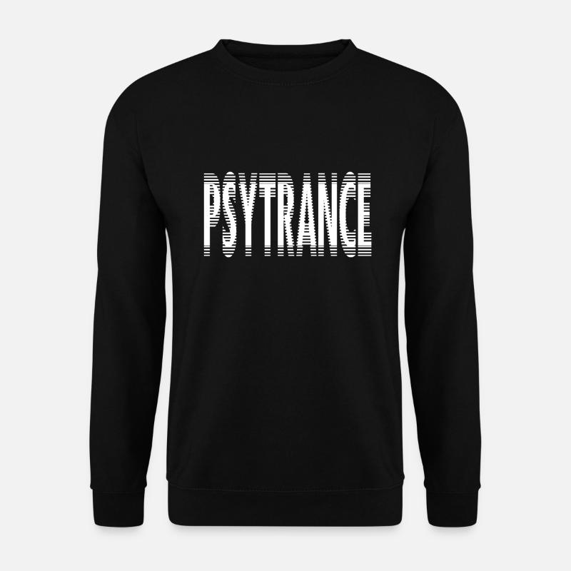 PSYTRANCE - Unisex Pullover - Schwarz