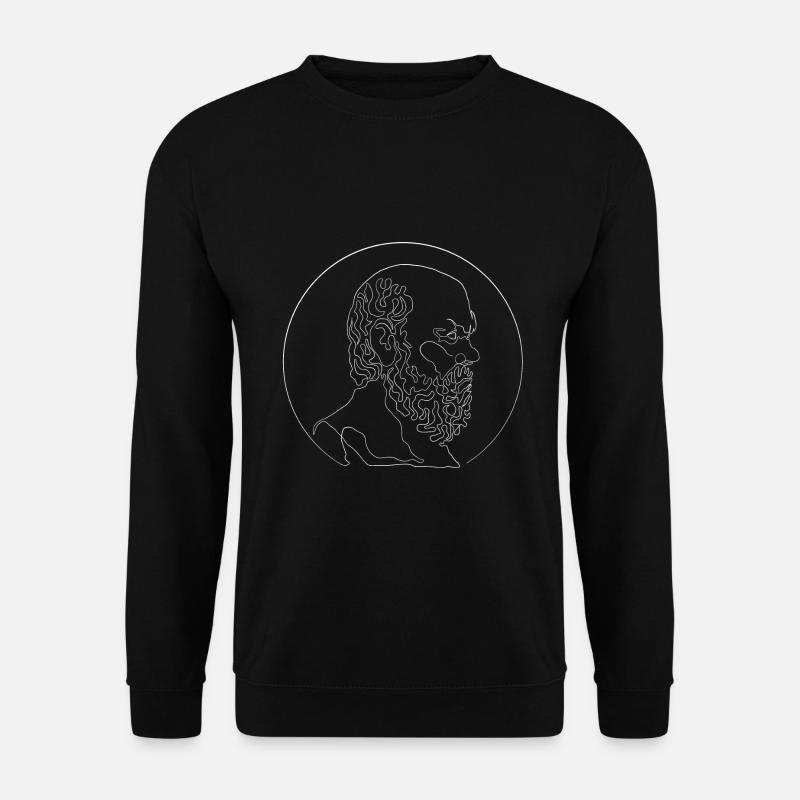 Aristoteles - Unisex Pullover - Schwarz