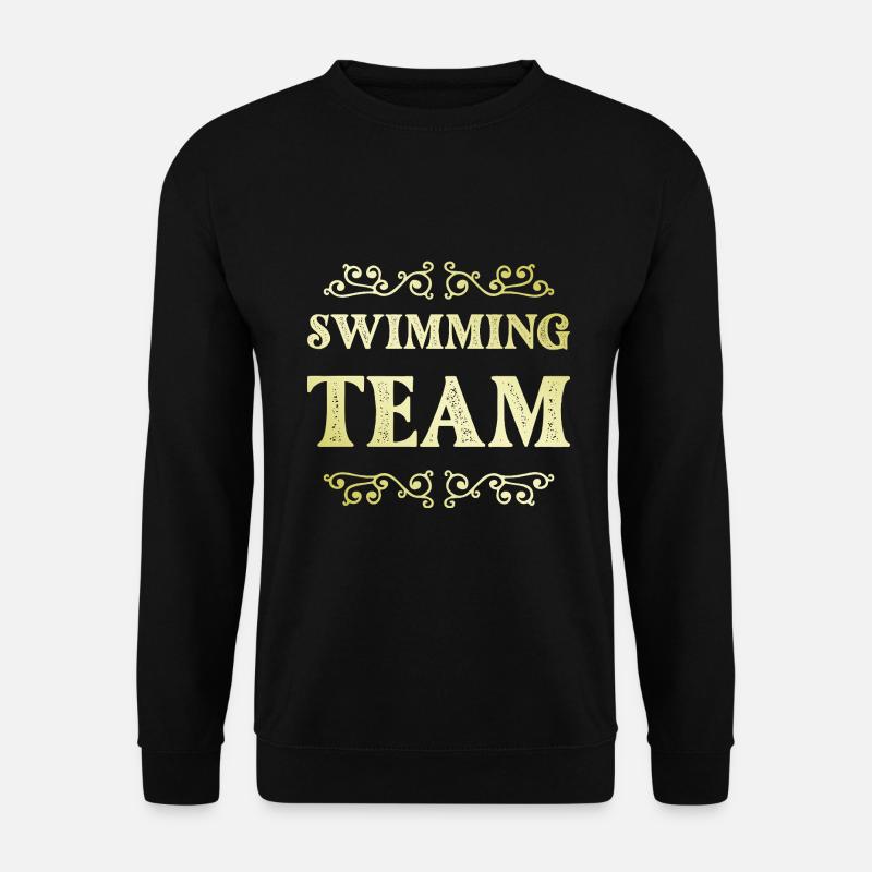 Swimming Team - Unisex Pullover - Schwarz