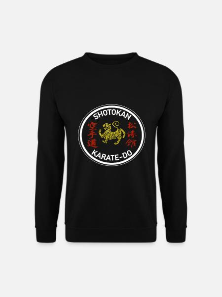 Karate Tiger T Shirt - Unisex Sweatshirt - black