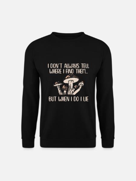 Champignon - Sweat-shirt Unisexe - noir
