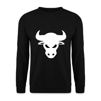 Bull cop bad cop - the Bad Cop T-Shirt - Unisex Sweatshirt - black - Front - Alina (178cm) & Michal (187cm)