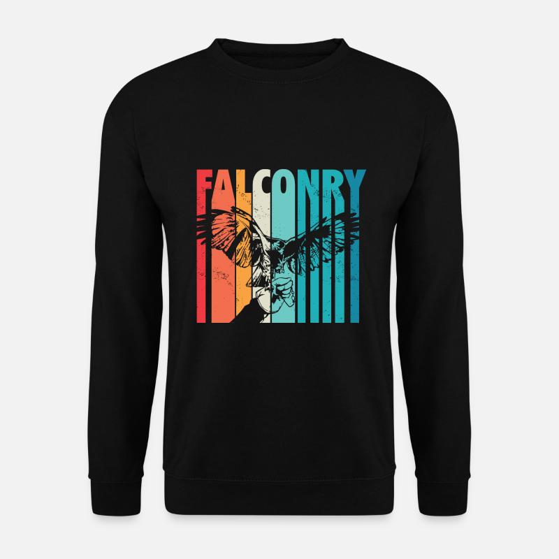 Falknerei - Unisex Pullover - Schwarz