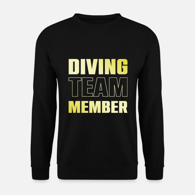 Diving Team - Unisex Pullover - Schwarz