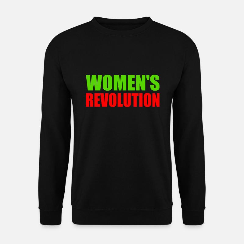 Womens revolution - Unisex Pullover - Schwarz