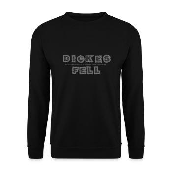 Dickes Fell (Choice one) - Unisex Pullover - Schwarz - Vorne - Alina (178cm) & Michal (187cm)