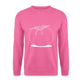 tomate - Sweat-shirt Unisexe - rose - Devant