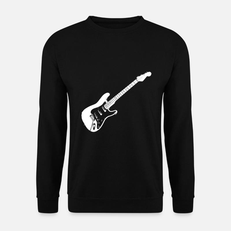 E-Gitarre - Unisex Pullover - Schwarz