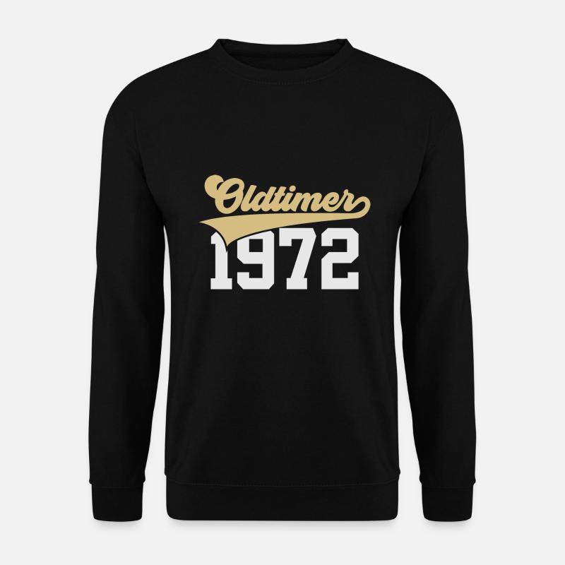 54. GEBURTSTAG OLDTIMER 1972 - Unisex Pullover - Schwarz