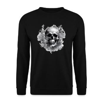 Monster Monster Demon Devil Vampire Guhl Zombie - Sweat-shirt Unisexe - noir - Devant - Alina (178cm) & Michal (187cm)