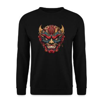 Monster Monster Demon Devil Vampire Guhl Zombie - Sweat-shirt Unisexe - noir - Devant - Alina (178cm) & Michal (187cm)