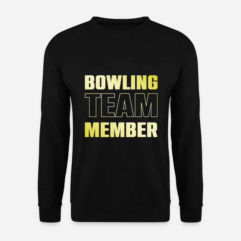 bowling team - Unisex Sweatshirt - black