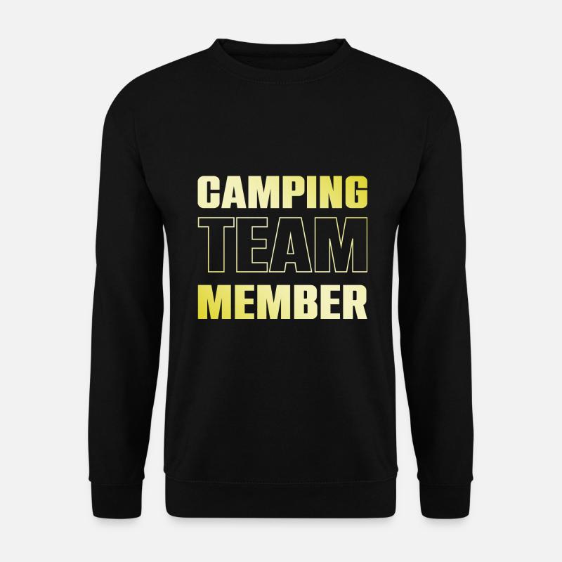 Camping Team - Unisex Sweatshirt - black