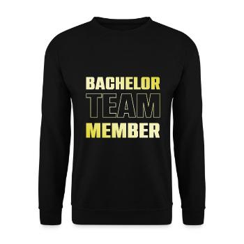 Équipe de baccalauréat - Sweat-shirt Unisexe - noir - Devant - Alina (178cm) & Michal (187cm)