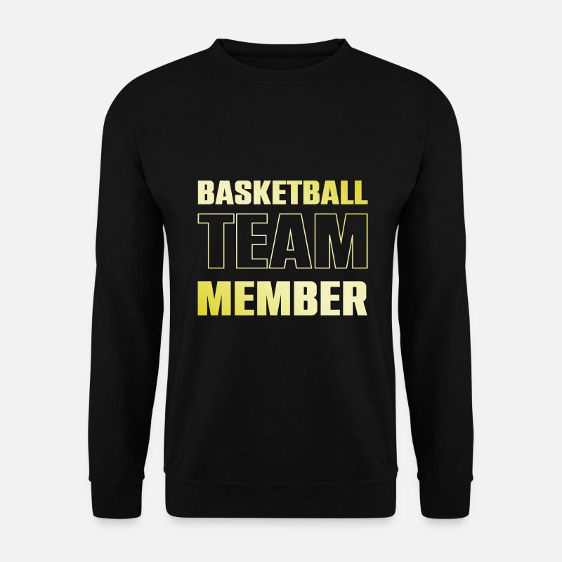 Basketball Team - Unisex Pullover - Schwarz