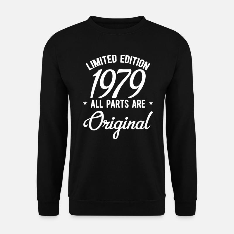 40. Geburtstag 40 Jahre Geschenk - Unisex Pullover - Schwarz