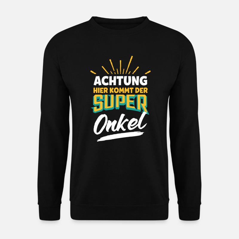 Uncle Super Uncle - Unisex Sweatshirt - black
