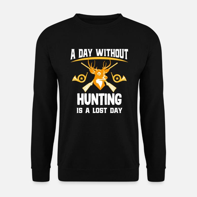 Hunter - Unisex Sweatshirt - black