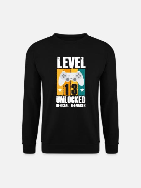 13th birthday - Unisex Sweatshirt - black