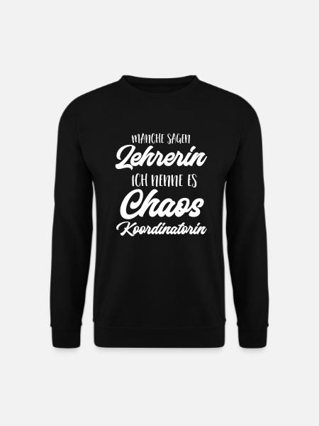 Lehrerin Lehrer - Unisex Pullover - Schwarz