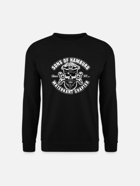 Hamburg Hamburger Jung - Unisex Pullover - Schwarz