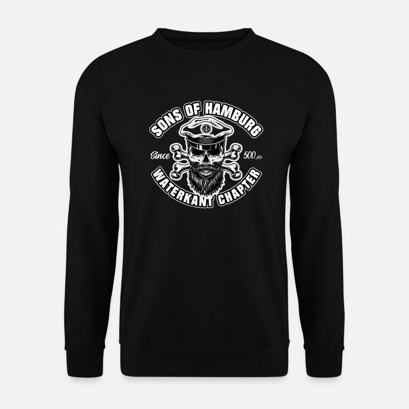Hamburg Hamburger Jung - Unisex Sweatshirt - black