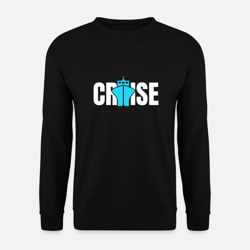 Vacances croisièresSéquences en croisière - Sweat-shirt Unisexe - noir