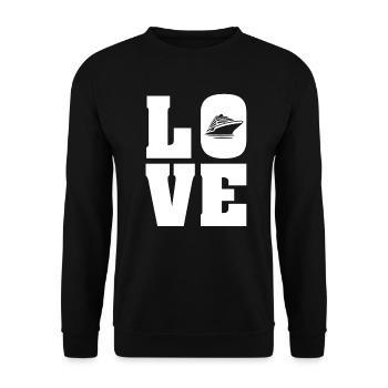 Cruise VacationEr Cruise Vacation - Unisex Sweatshirt - black - Front - Alina (178cm) & Michal (187cm)