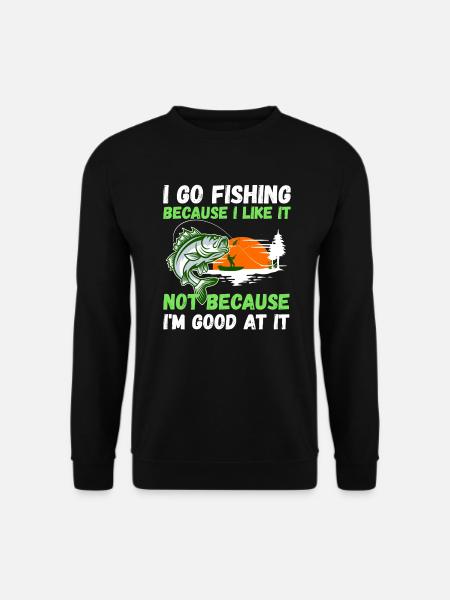 Angler Hobby Angler Fischer - Unisex Sweatshirt - black