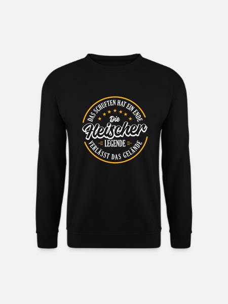 FLEISCHER Rente 2023 eine echte Legende verlässt - Unisex Pullover - Schwarz