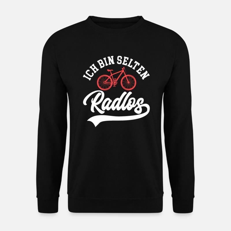 radfahrer Geschenke für radsportler Ich bin selten - Unisex Pullover - Schwarz