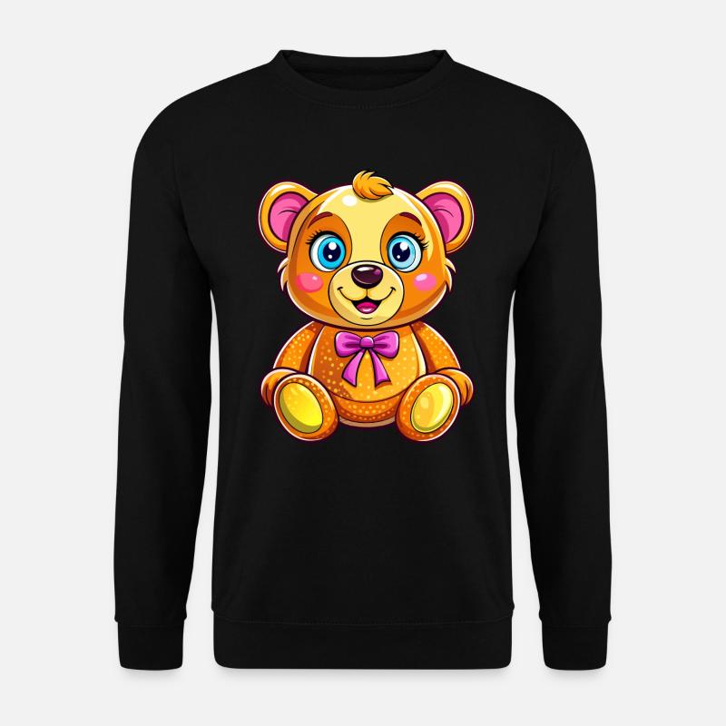Cute Teddy - Unisex Sweatshirt - black