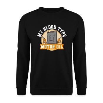 Auto Mechaniker Kfz Mechatroniker Schrauber - Unisex Pullover - Schwarz - Vorne - Alina (178cm) & Michal (187cm)