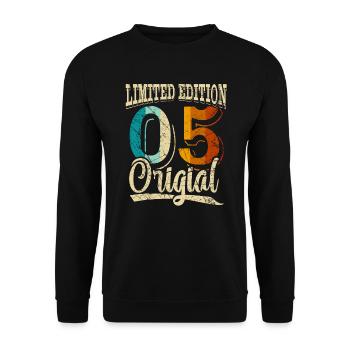 20th Anniversary 2005 Limited Edition 20 Years - Unisex Sweatshirt - black - Front - Alina (178cm) & Michal (187cm)