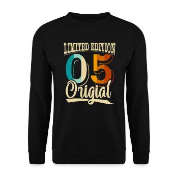 20th Anniversary 2005 Limited Edition 20 Years - Unisex Sweatshirt - black - Front - Alina (178cm) & Michal (187cm)