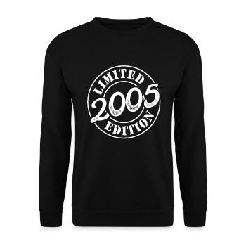 20th Anniversary 2005 Limited Edition 20 Years - Unisex Sweatshirt - black - Front - Alina (178cm) & Michal (187cm)