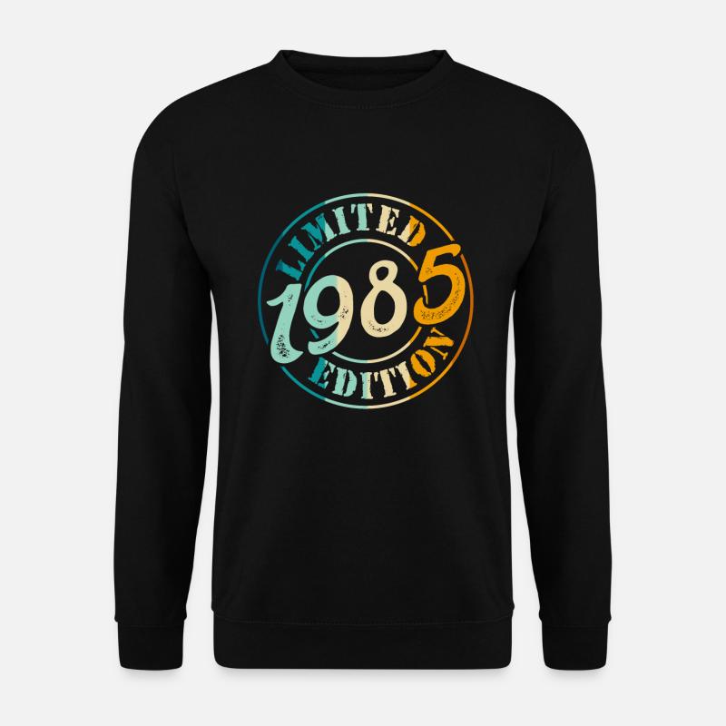 40. Geburtstag 1985 Limited Edition 40 Jahre - Unisex Pullover - Schwarz