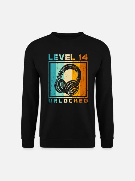 14th Birthday Boy - Unisex Sweatshirt - black