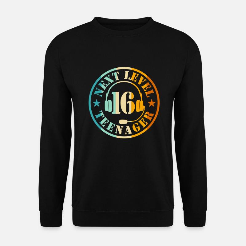 Garçon de 16e anniversaire - Sweat-shirt Unisexe - noir