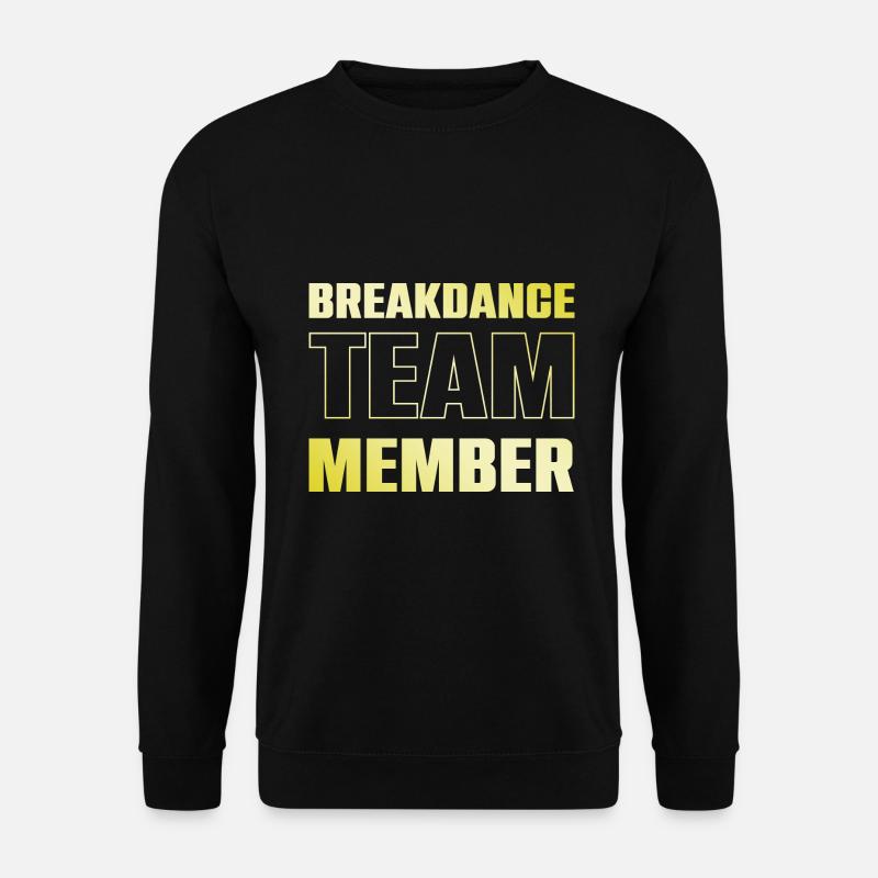 breakdance team - Unisex Sweatshirt - black