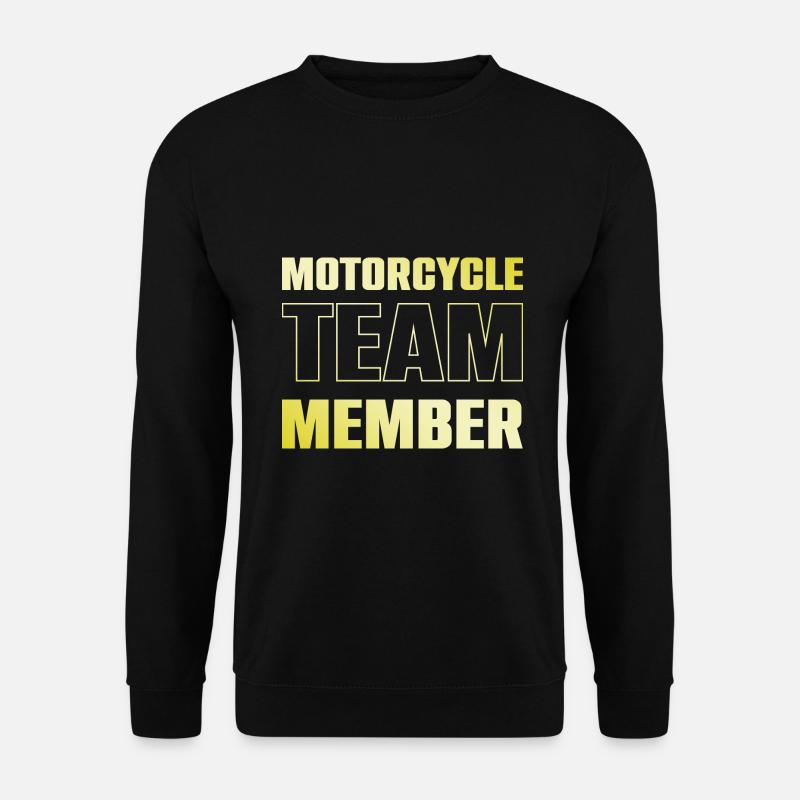 Motorcycle Team - Unisex Pullover - Schwarz