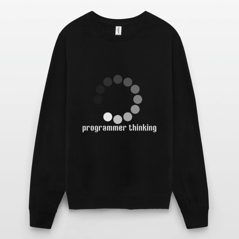 Programmer-thinking Sweat-shirt Unisexe