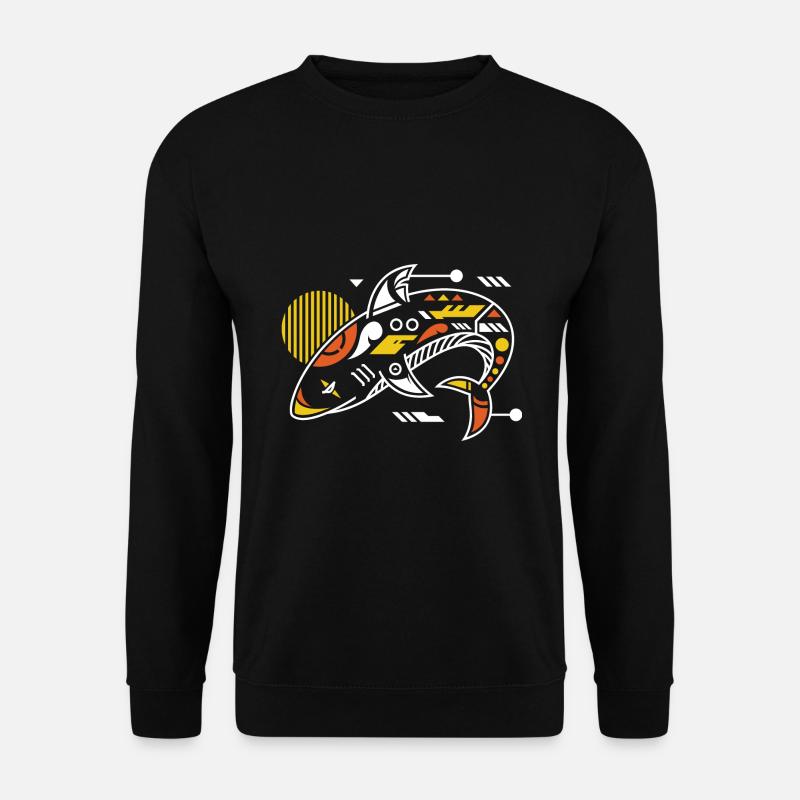 Requin Graphique - Sweat-shirt Unisexe - noir