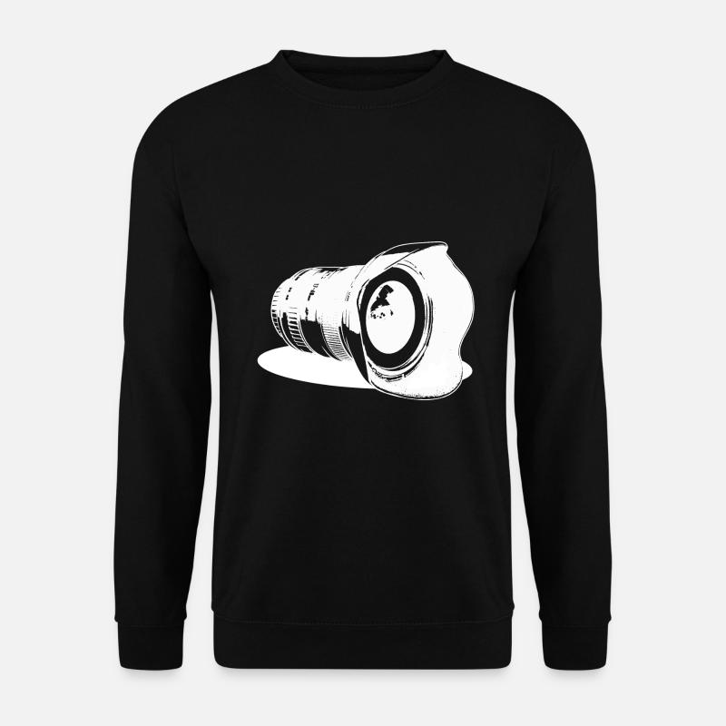 Caméra objectif - Sweat-shirt Unisexe - noir