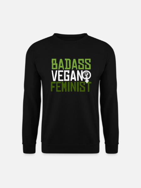 feminist - Unisex Sweatshirt - black