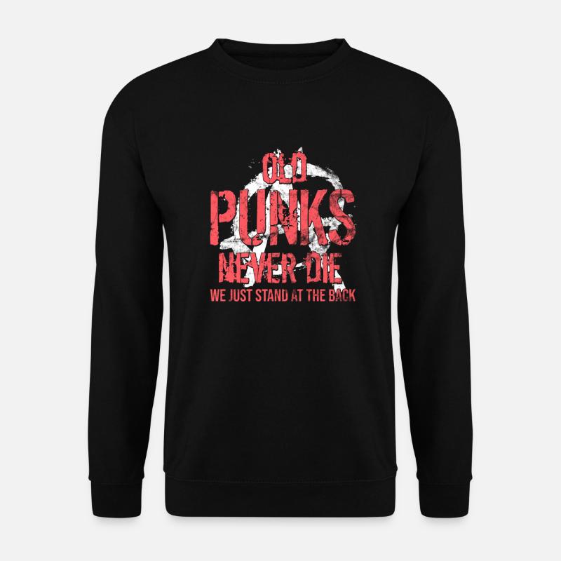 Punk Rock T-Shirt - Unisex Pullover - Schwarz