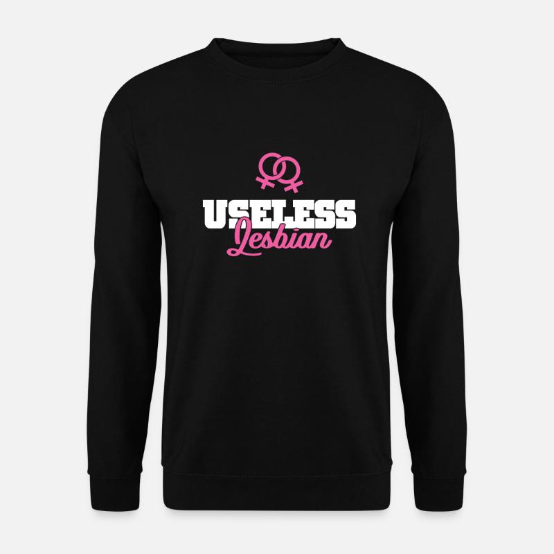 lesbian - Unisex Sweatshirt - black