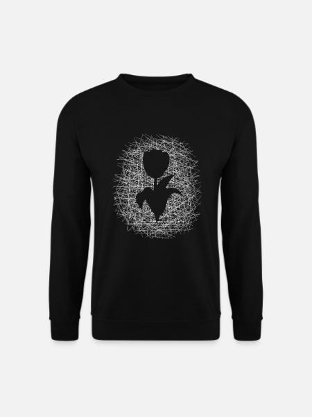 Blume Tulpe Flower - Unisex Pullover - Schwarz