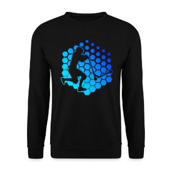 Scooter Stunt Scooter Pour Femmes Scooter Stuntscoote - Sweat-shirt Unisexe - noir - Devant - Alina (178cm) & Michal (187cm)