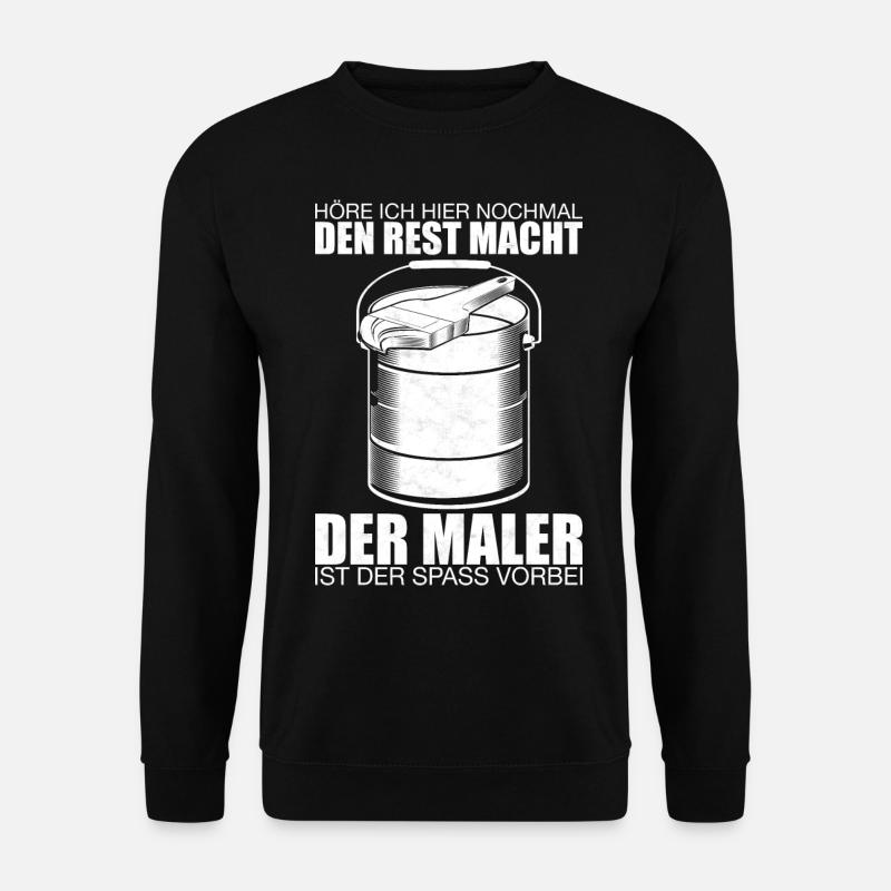 Maler Geschenk - Unisex Pullover - Schwarz